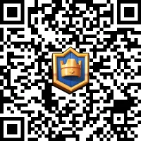 Clash Royale QR code for the 10th Anniversary emote: