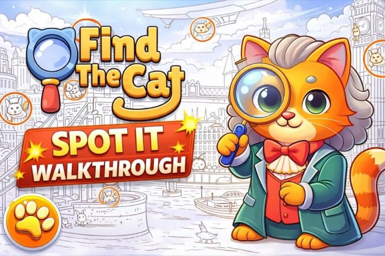Find The Cat – Spot It Walkthrough