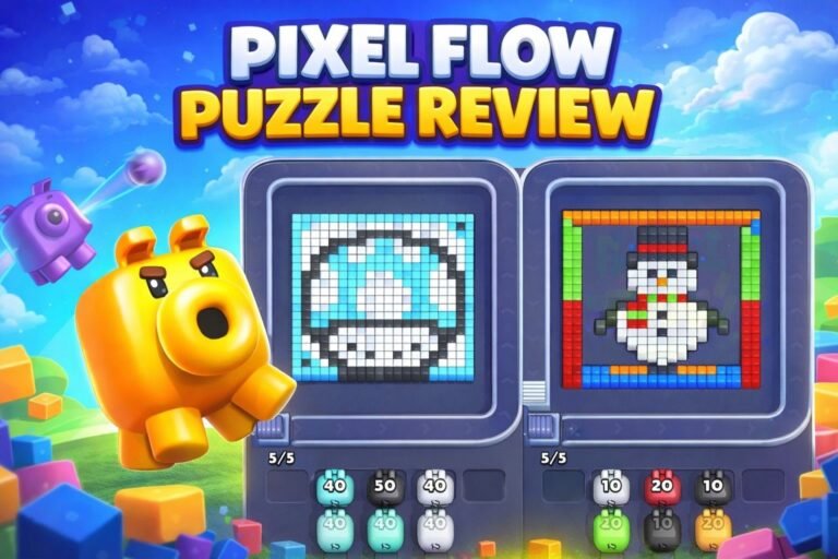 Pixel Flow Puzzle Game Review