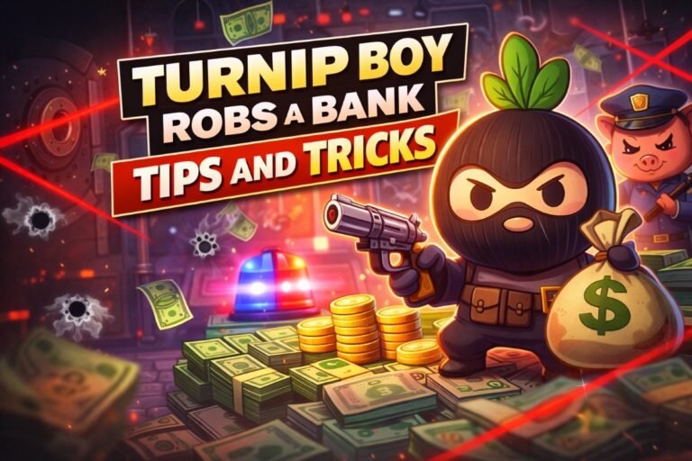 Turnip Boy Robs a Bank Tips and Tricks